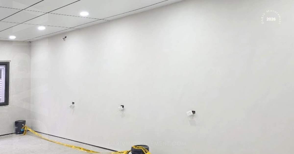 microcement for walls costs